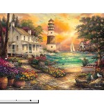 Buffalo Games Chuck Pinson Cottage By The Sea 1000 Piece Jigsaw Puzzle  B07BV3MFTQ
